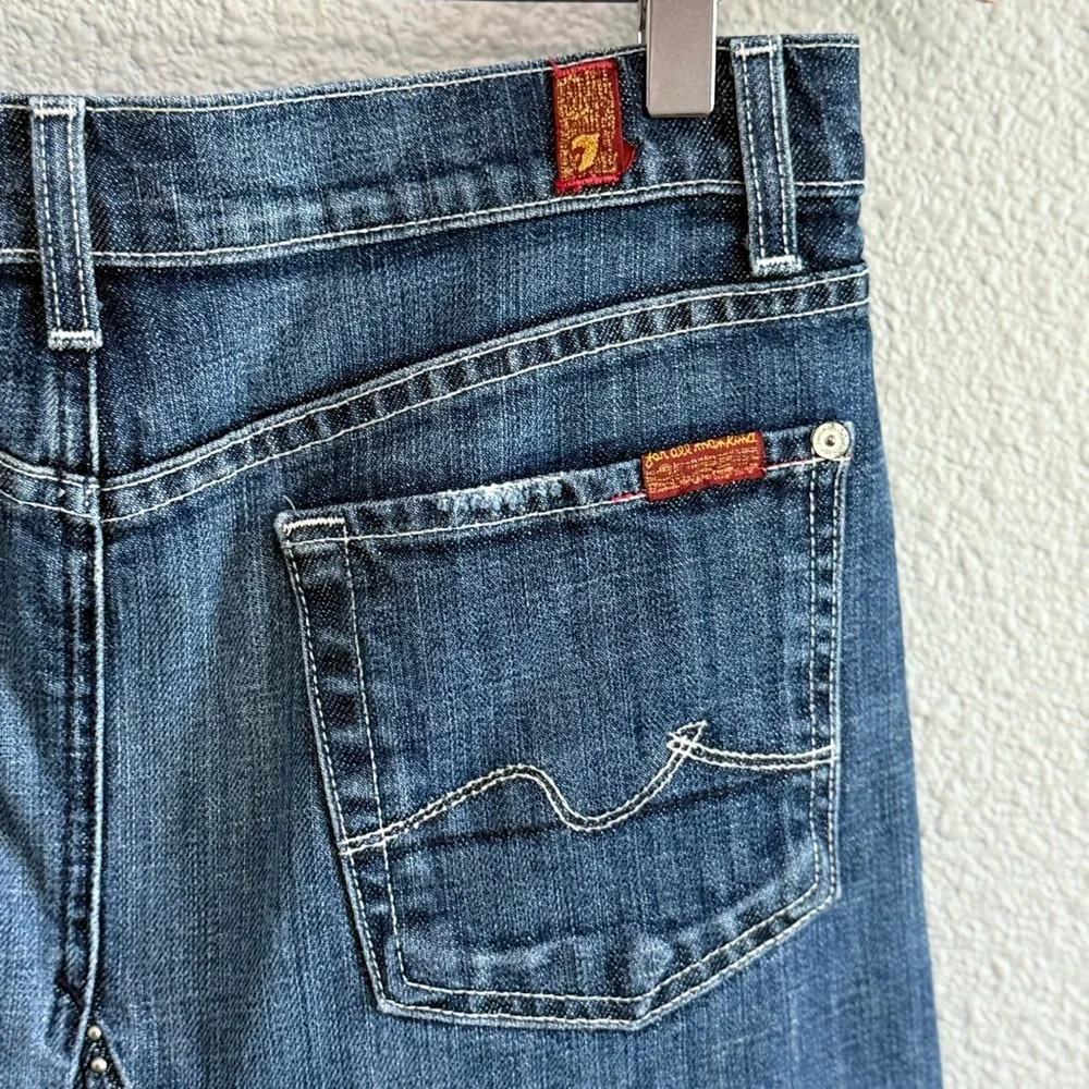 7 For‎ All Mankind Studded Skirt Size 27 EUC